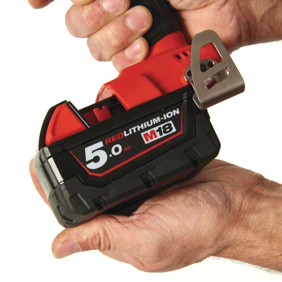 MILWAUKEE M18 FQID-502X aku tichý rázový uťahovák 1/4" HEX 18V, 2*5Ah, HD box