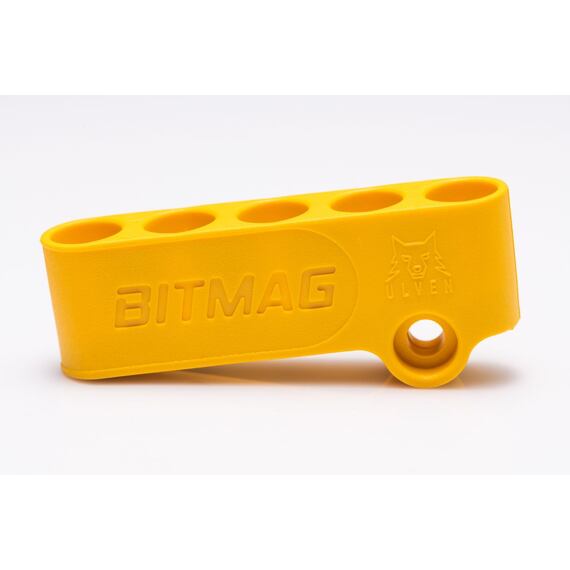 BITMAG držiak bitov k aku vŕtačkám MAGNETIC, composite, žltý
