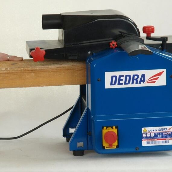 DEDRA hobľovka s preťahom 1100W, šírka max. 152mm, výška max 120mm DED7812