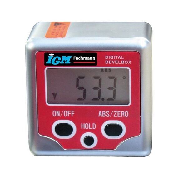 IGM FDU-001 digitálny uhlomer +- 180°, rozlíšenie na 0,1