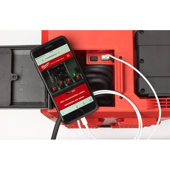 MILWAUKEE M18 POALC-0 lampa PACKOUT 3 otočné hlavy, 18V/230V, 3000/1500/1000lm, bez aku