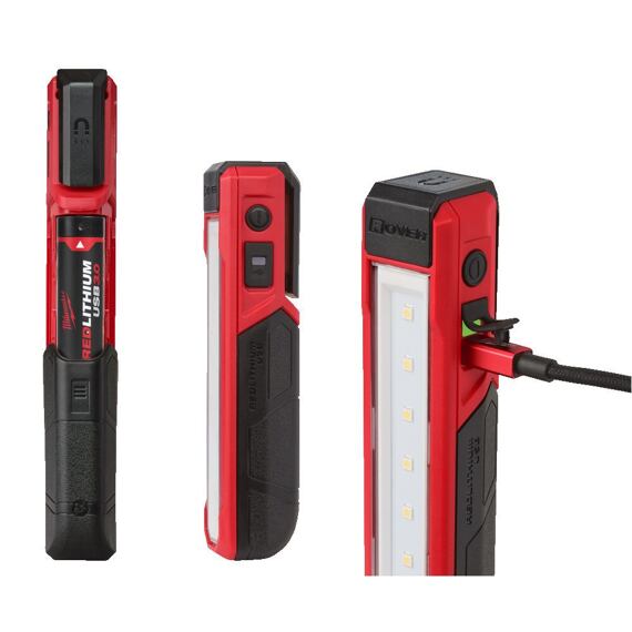 MILWAUKEE L4 FL-301 aku kapesní lampa 4V/3Ah, 445lm, IP54, magnet