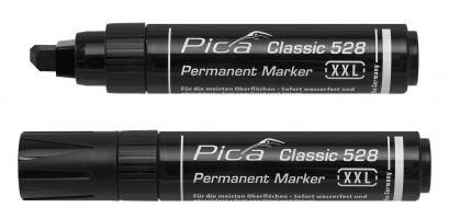PICA permanentný značkovač classic xxl hrot, vodoodolný, čierny 528/46