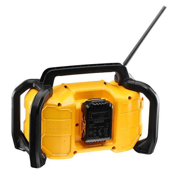 DeWalt DCR029 aku rádio DAB+ na batérie 12V-54V XR, možnosť napájania 230V, bez batérie