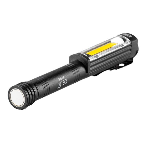 NEO svítilna inspekční 400lm, magnet v podstavci, 3*AA jsou součástí, 99-045