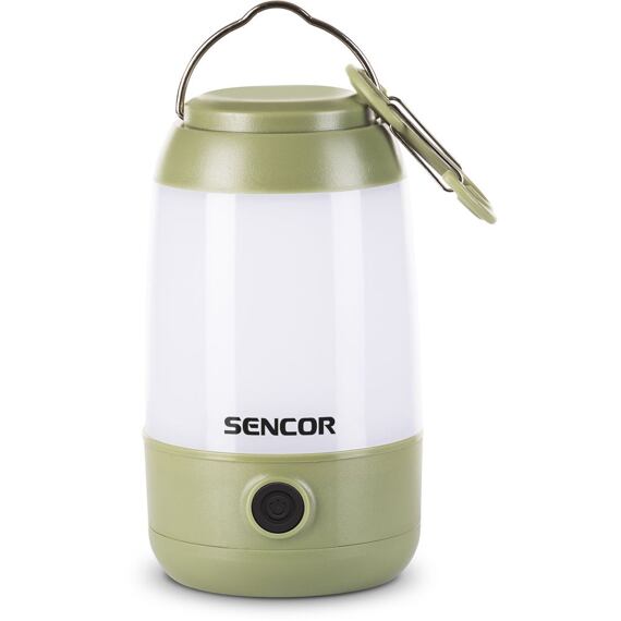 SENCOR SLL 68 kempingová lampička 3W, 160lm, dosvit 15m, 3*AAA (nejsou součástí balení)