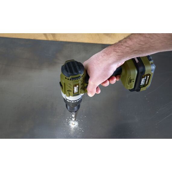 NAREX Camouflage CSV 13-2, aku vŕtačka 20V, 0-450/1600 ot./min., 64Nm, 1,5-13mm, bez batérie