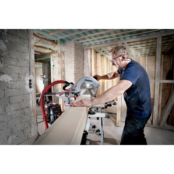 METABO KGS 254 M pokosová pila s potahem 1800W + pilový kotouč 48WZ 5°negativ 628061