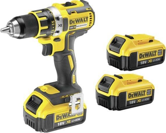 DeWalt DCD790M3 aku bezuhlíková vrtačka 18V/3*4Ah XR Li-Ion, 60Nm, 0-600/2000 ot./min