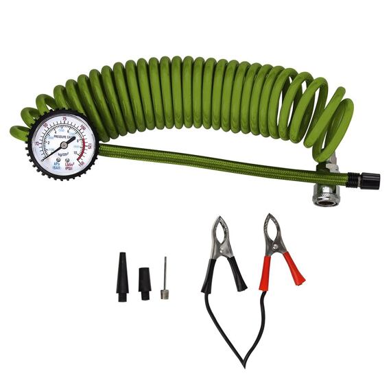 PROCRAFT LK400 kompresor 12V, 10atm, 80l/min., 276W, kovové provedení, hadice s plničem pneu (LK107)
