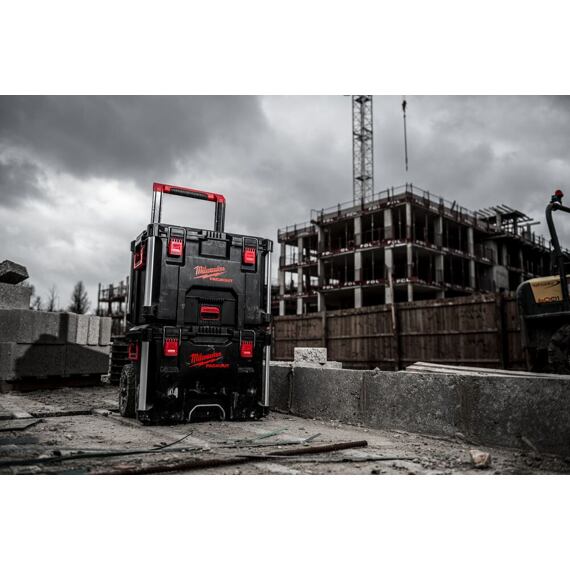 MILWAUKEE 4932478162 box PACKOUT XL, nosnosť až 45kg, IP65, vnútorný organizér