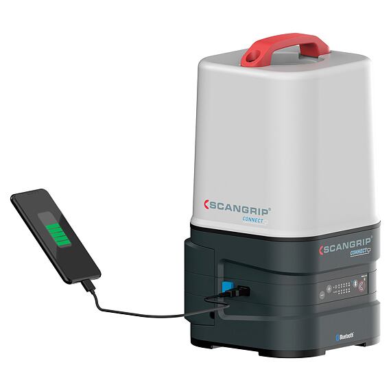 SCANGRIP AREA 10 CONNECT priestorová lampa 10000lm, supervýkonná neoslňujúca, 360°svetlo, 6103C