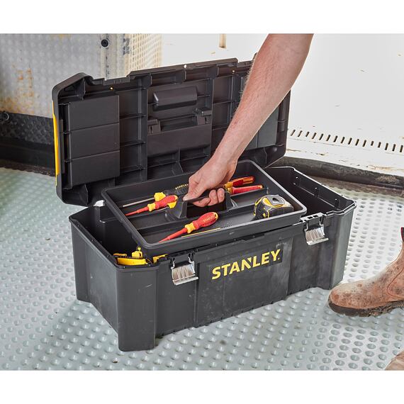 STANLEY STST82976-1 kufrík na náradie Essential 26", kovové pracky