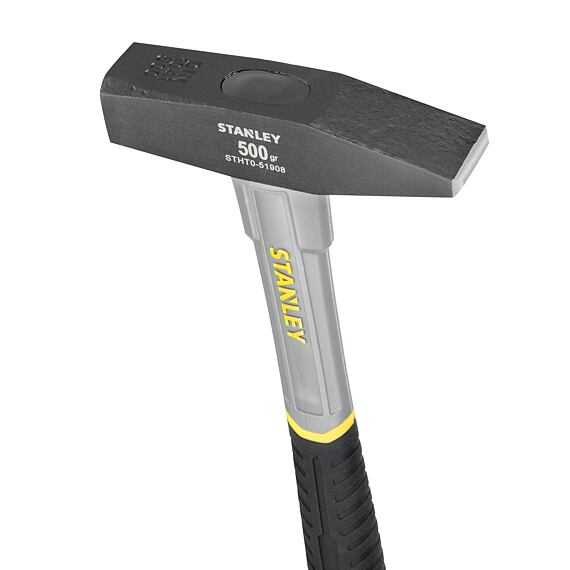 STANLEY STHT0-51908 kladivo zámočnícke 500g, antivibračná sklolaminátová rukoväť