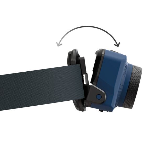 SCANGRIP čelovka ZOOM LED, 10/80/220 lm, dobíjecí USB, IP54