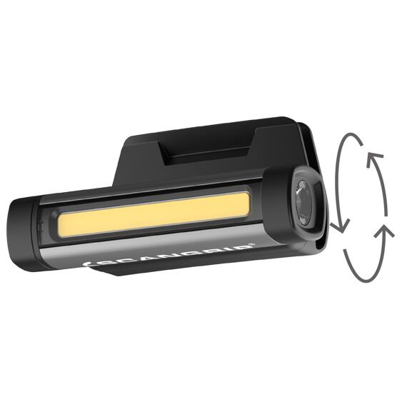 SCANGRIP čelovka FLEX WEAR KIT, bodové a prostorové světlo, 75-150/100 lm, dobíjecí USB