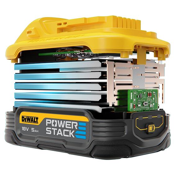DeWalt DCB094H2 USB-C nabíjecí sada POWERSTACK 18V/2*5Ah