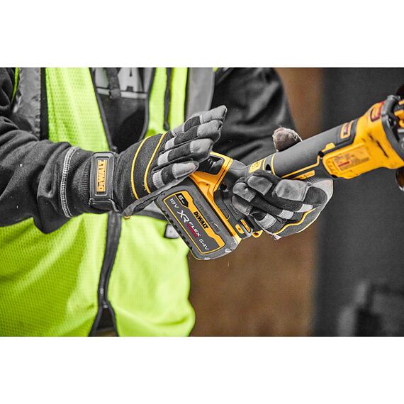 DeWalt DCG409NT aku úhlová bruska 18V/54V FLEXVOLT ADVANTAGE, 125mm, bez baterie, TSTAK