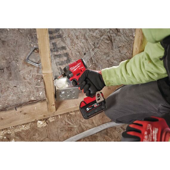 MILWAUKEE M18 FID3-502X aku rázový utahovák 18V/2*5Ah, 1/4", 119/176/226/0-226Nm, HD box