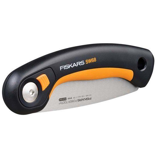 FISKARS pilka skládací Plus SW68, 27cm, 3 polohy řezu, rychlé a čisté řezy, 1067552