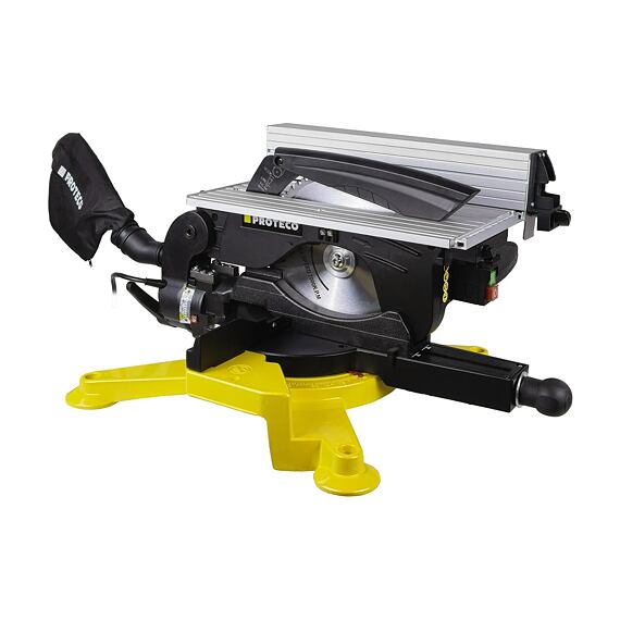 PROTECO kombinovaná stolní/pokosová pila 1800W, výška řezu 46mm, pokos 70*110mm, 51.01-PK-1800