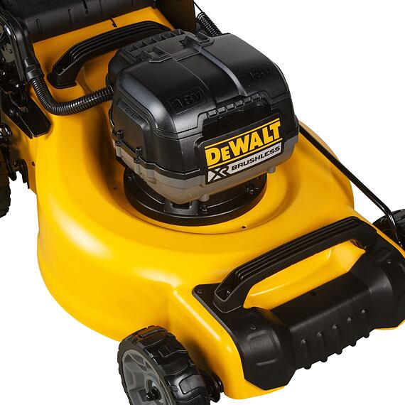 DeWalt DCMW564N aku sekačka 2*18V XR, záběr 48cm, výška sečení 25-86mm, bez baterie
