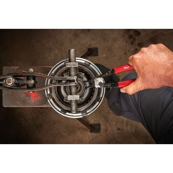 MILWAUKEE 4932492491 kliešte seger 1,2mm/45°, prepínacie hriadeľ/diera, zahnuté