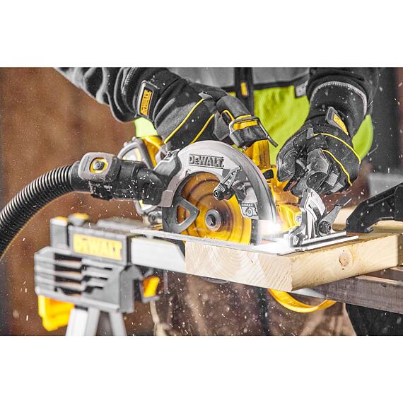 DeWalt DCS573NT aku okružná bezuhlíková píla 18V XR, FlexVolt Advantage, 190mm, kufrík TSTAK