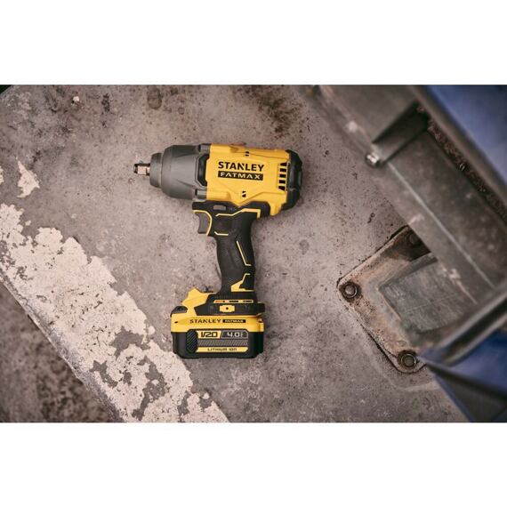 STANLEY SFMCF940M1 aku rázový utahovák 18V/4Ah, 1/2", 949Nm, taška