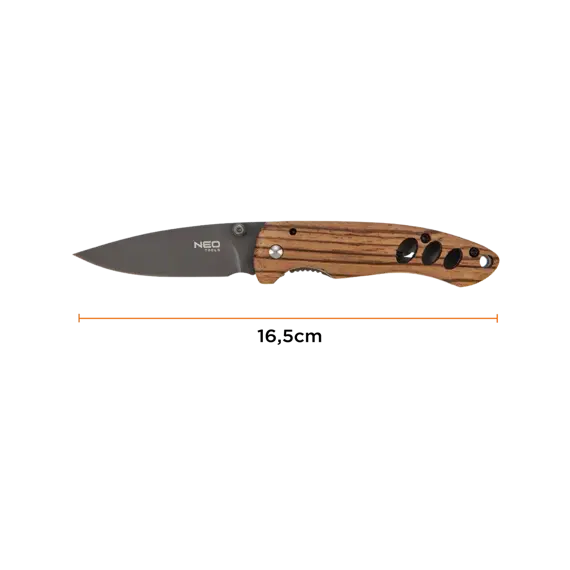 NEO sada dárková na přežití, čelovka 10W/800lm, nůž 16,5cm, náramek Survival 5v1, 63-033