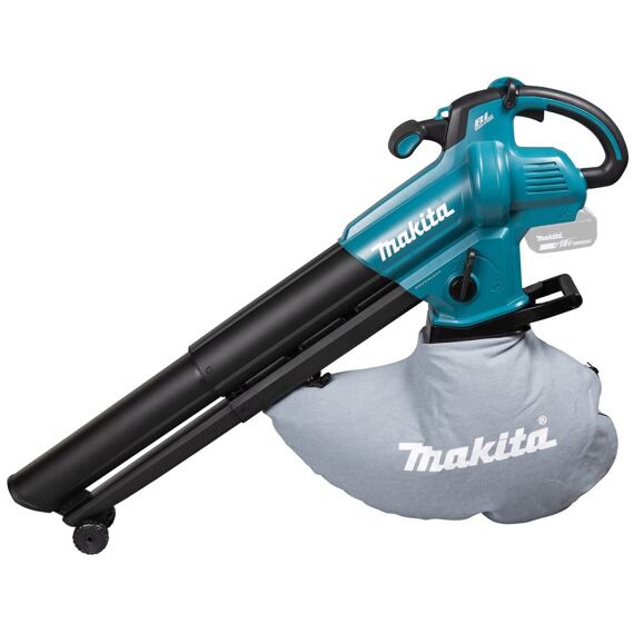 MAKITA DUB187Z aku ofukovač/vysavač 18V Li-Ion, dlouhá tryska s kolečky, bez baterie