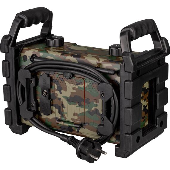 NAREX Camouflage CBT-02 aku rádio 7,2V/4,8Ah, 100-240V, Bluetooth