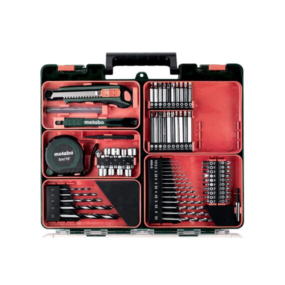 METABO BS 18 MD aku vrtačka 18V/2*2Ah, mobilní dílna 602207880