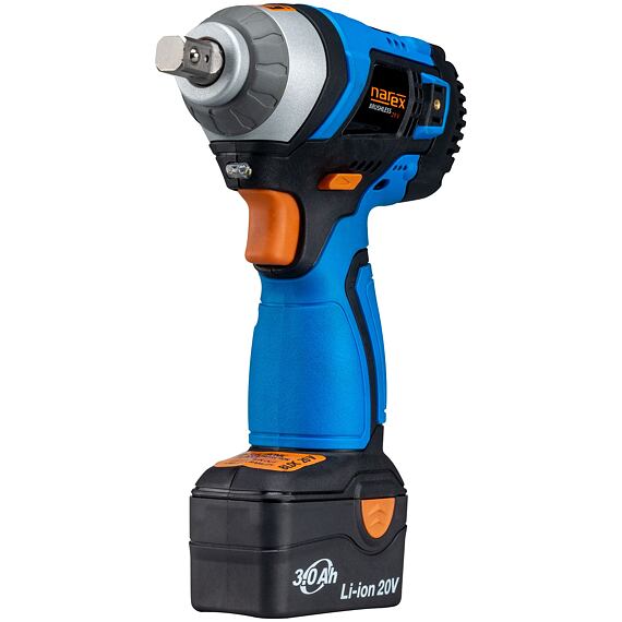 NAREX ASR 203-SB aku rázový utahovák 20V/3Ah, 300Nm, 1/2"
