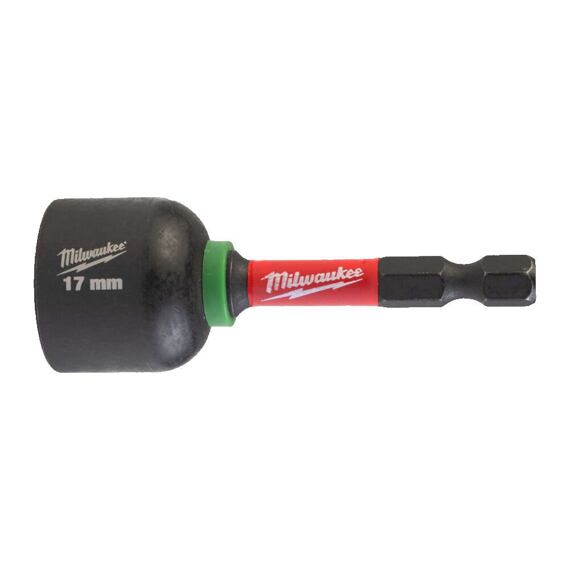 MILWAUKEE 4932492444 magnetická hlavice 17*65mm SHOCKWAVE IMPAC DUTY, pro ráz. utahováky
