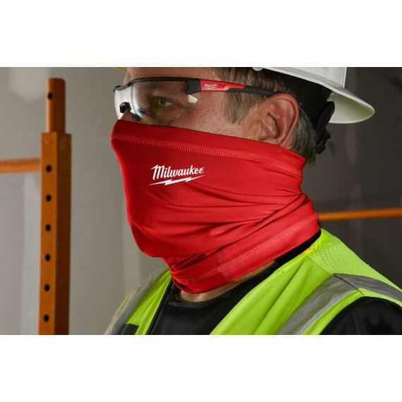 MILWAUKEE 4933478780 nákrčník a rouška NGFM-R, červený