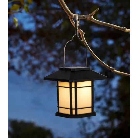 lampa solární LUCERNA 10,5cm, výška 40cm, 12LED, nerez/PH černá, 797475