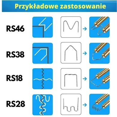 DEDRA svářečka na opravy plastů aku 4V, 550°C, DED7526