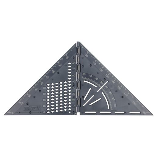 WOLFCRAFT uholník 3D VARIO nastaviteľný pre tesárov a stolárov, 5209000