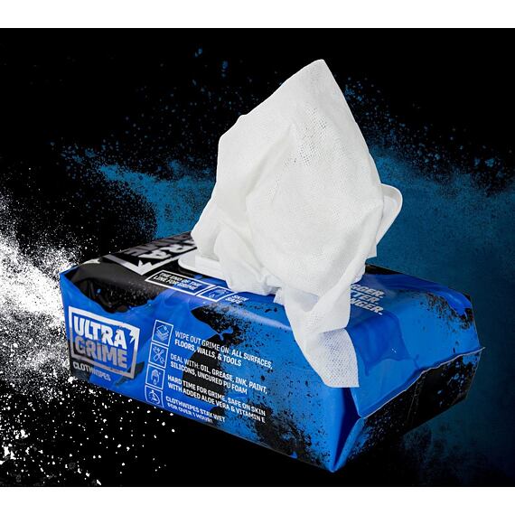 ULTRAGRIME čistící ubrousky PROFI MULTIUSE XXL 38*25cm, super silné, nevysychají, 100ks, 59001