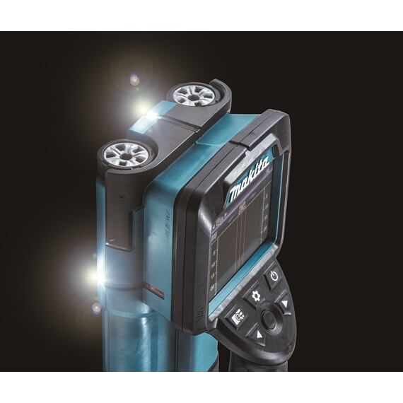 MAKITA DWD181ZJ aku detektor 18V LXT kov/plast/dřevo, LED bar. displej, laserová linie, bez baterie