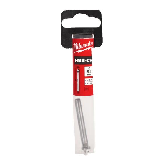 MILWAUKEE 4932493976 záhlubník 8,3mm HSS-Co, DIN 335C/úhel 90°, vhodné pro nerez