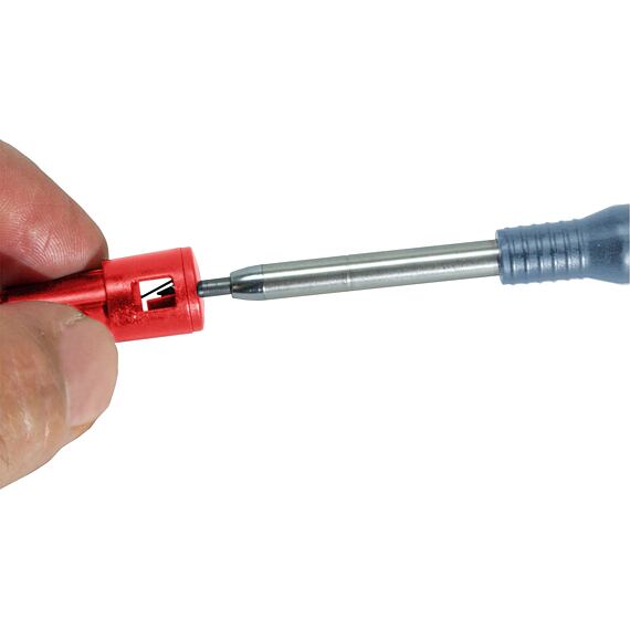 EXTOL PREMIUM tužka do hlubokých otvorů + 6* tuha, 5,6mm/40mm, ořezávátko, 8853007