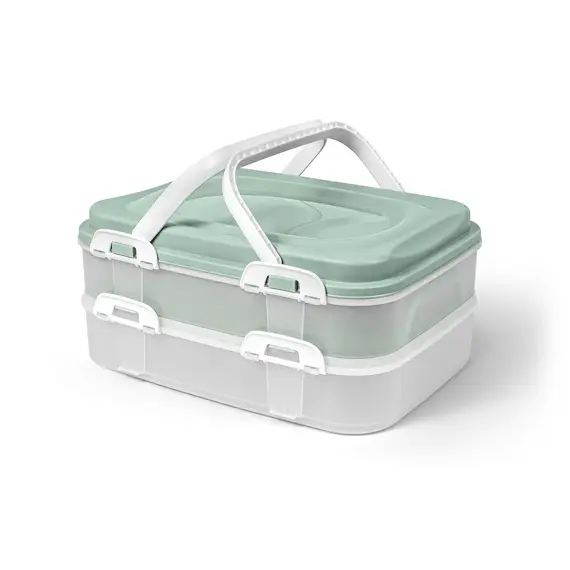doza PIKNIK s uchy, 2 patra 40*30*18cm, PH,  282844
