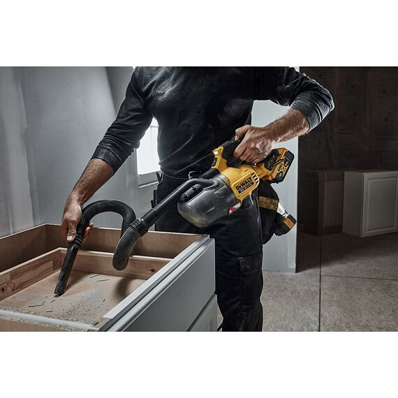 DeWalt DCV501LN aku vysavač 18V XR, třída "L", pratelný HEPA filtr, bez baterie