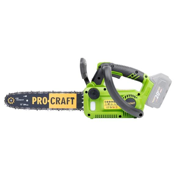 PROCRAFT PKA42Li aku řetězová pila 20V/4Ah, lišta 304mm, 2,7kg