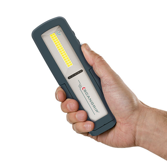 SCANGRIP UNIFORM - FOR LIFE ruční LED svítilna s nabíjecím stojanem, 3,7V/3Ah, 250lm, 03.6208.25