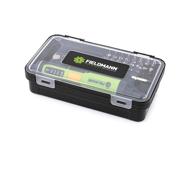 FIELDMANN FDS 10105-A aku šroubovák s příslušenstvím li-ion 1,3Ah, kufřík