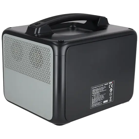 DEDRA DEZS0600 nabíjecí stanice/powerbanka 600/1200W, 640Wh, LiFePO4, 2*230V, DC 10-14,4V/10A