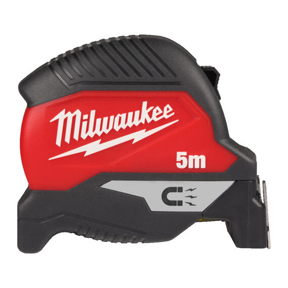 MILWAUKEE 4932498768 svinovací metr 5m, gen. 4, 30mm šířka, vysunutí 4,5m bez zlomení, nárazuvzdorný